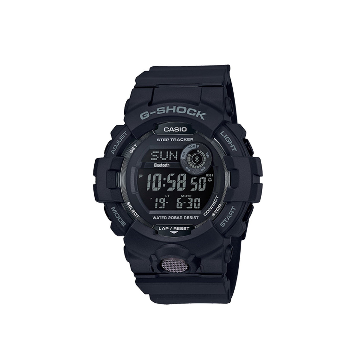 Casio Men&#39;s GBD800-1B G-Shock Black Resin Watch