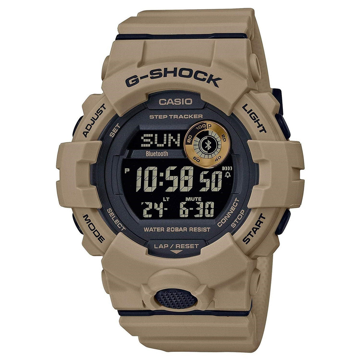Casio Men&#39;s GBD800UC-5 G-Shock Brown Resin Watch
