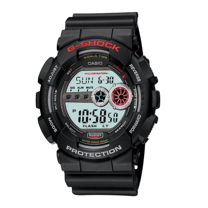 Casio Men's GD100-1A G-Shock Black Resin Watch