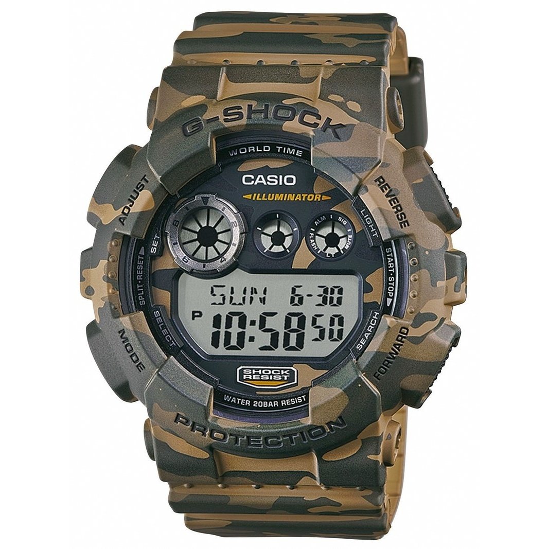 Casio Men&#39;s GD120CM-5 G-Shock Digital Brown Resin Watch