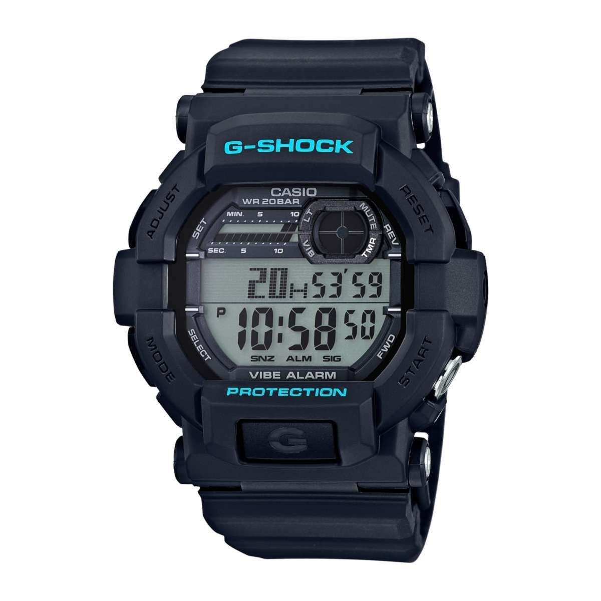 Casio Men&#39;s GD350-1C G-Shock Digital Black Resin Watch
