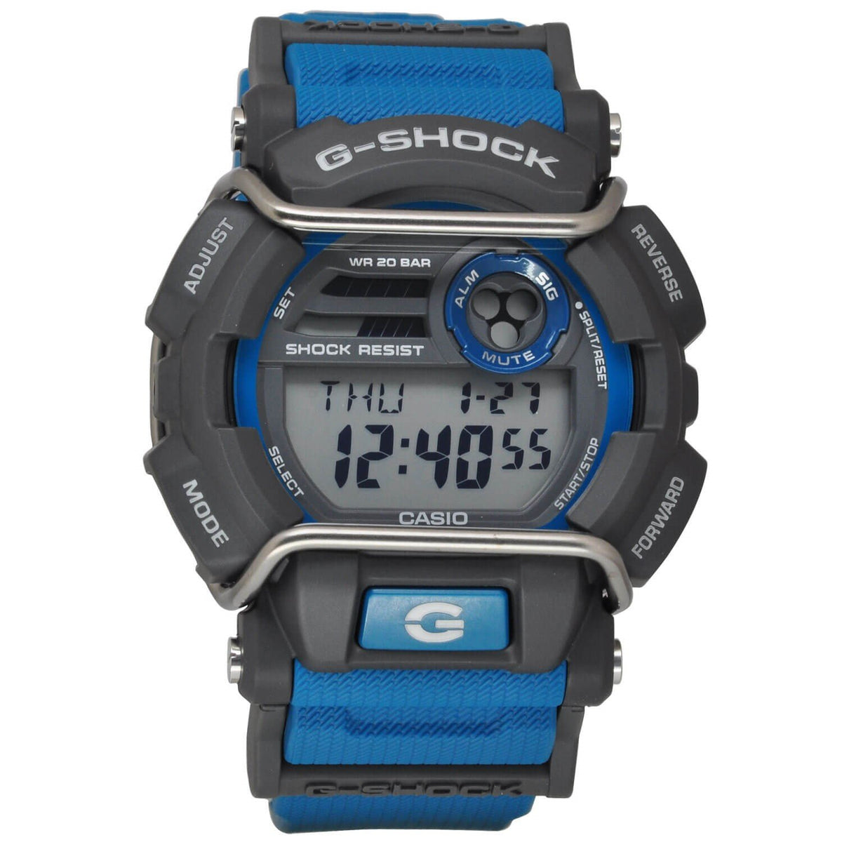 Casio Men's GD400-2D G-Shock Blue Silicone Watch