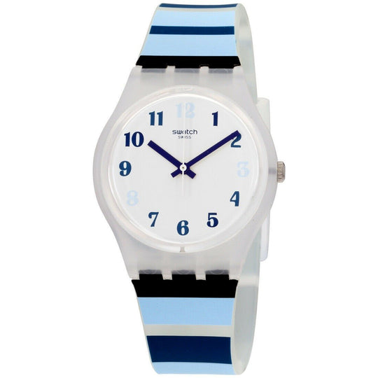 Swatch Men's GE275 Night Sky Multicolored Silicone Watch