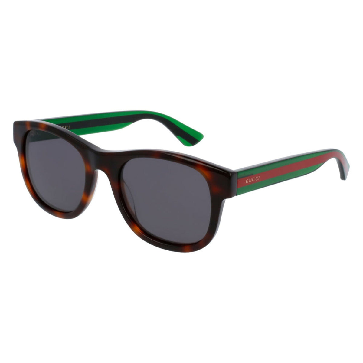 Gucci Men&#39;s Sunglasses Spring Summer 2022 Havana Grey Nylon Nylon GG0003SN 003