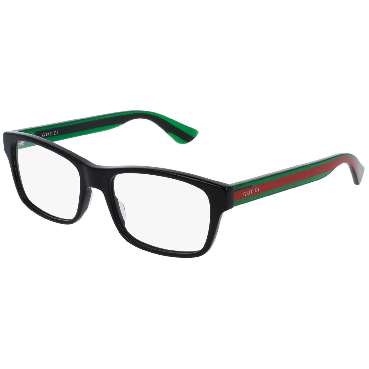 Gucci Men's Sunglasses Spring Summer 2017 Black Transparent Demo Lens Demo Lens  GG0006O 006