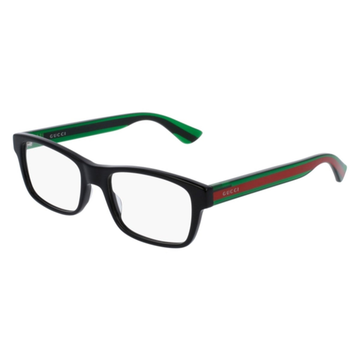 Gucci Men's Sunglasses Spring Summer 2022 Black Transparent Demo Lens Demo Lens  GG0006ON 002
