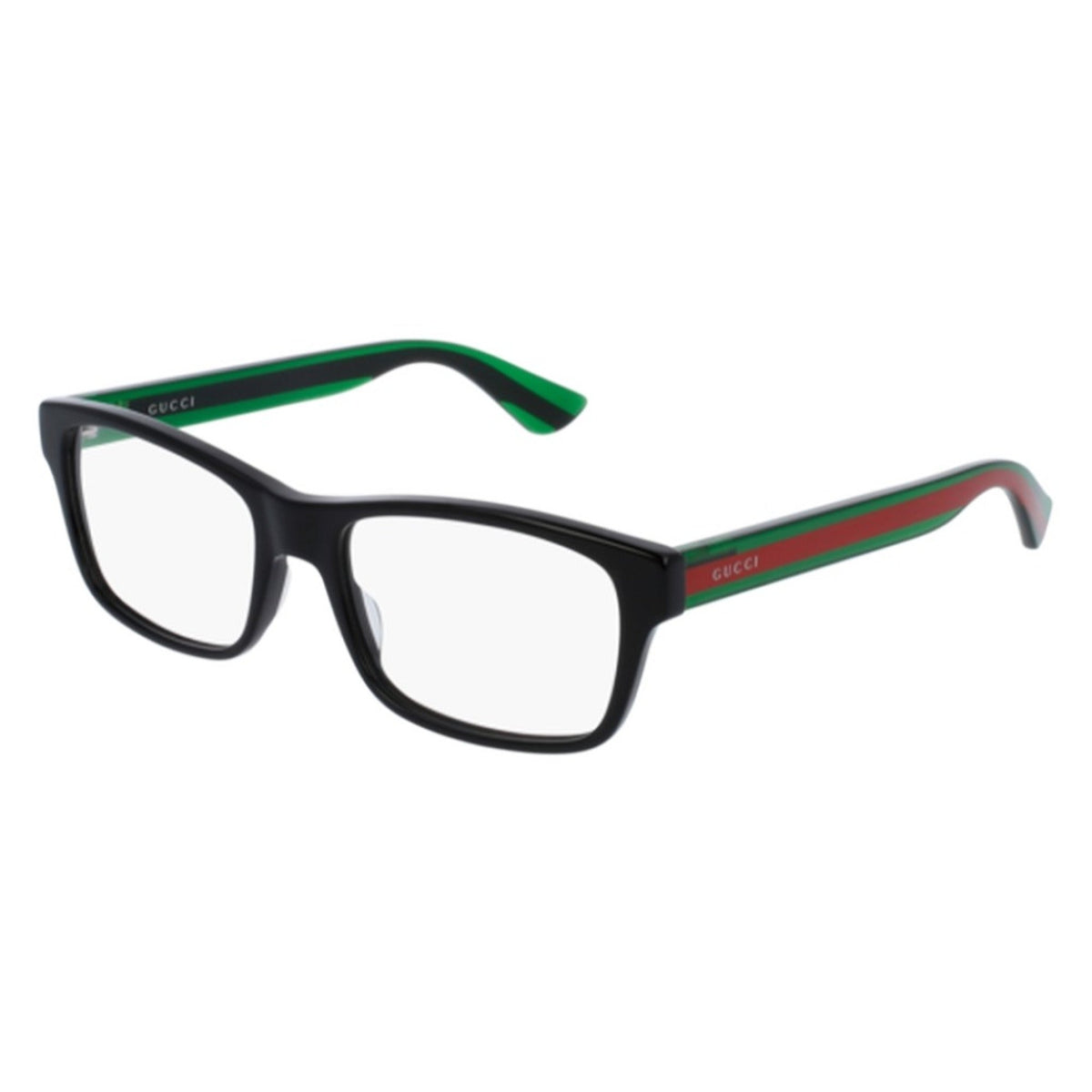 Gucci Men's Sunglasses Spring Summer 2022 Black Transparent Demo Lens Demo Lens  GG0006ON 006
