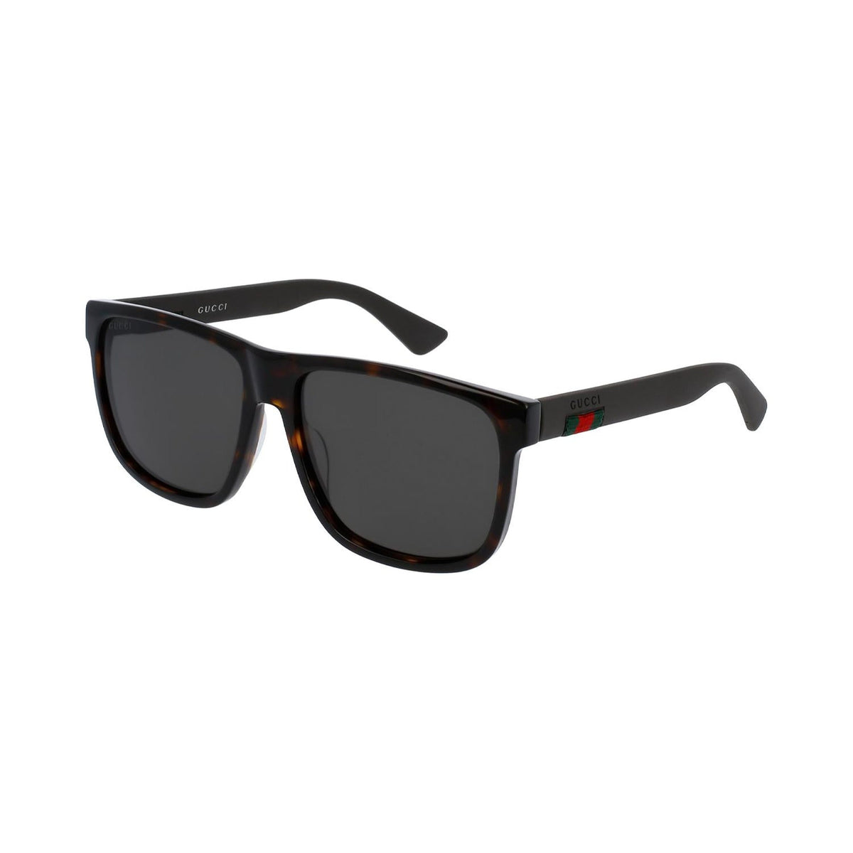 Gucci Men's Sunglasses Spring Summer 2022 Havana Grey Polar CR 39 Polar CR 39 GG0010S 003