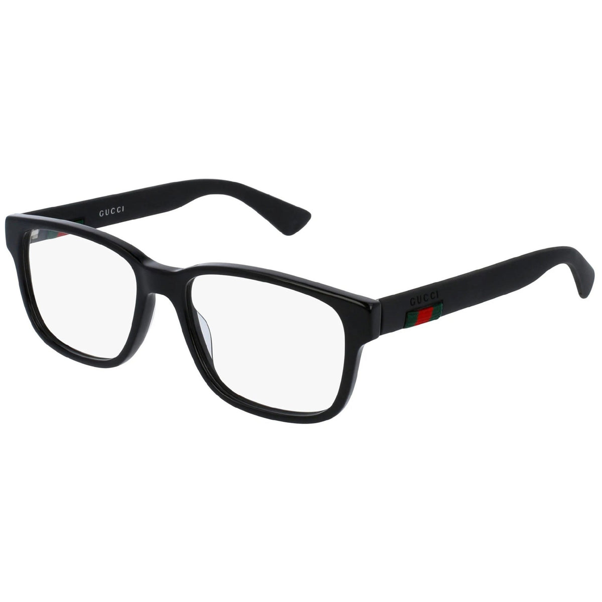 Gucci Men's Sunglasses Spring Summer 2017 Black Transparent Demo Lens Demo Lens  GG0011O 001