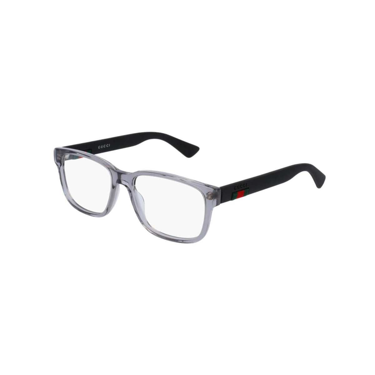 Gucci Men&#39;s Sunglasses Spring Summer 2017 Grey Transparent Demo Lens Demo Lens  GG0011O 003