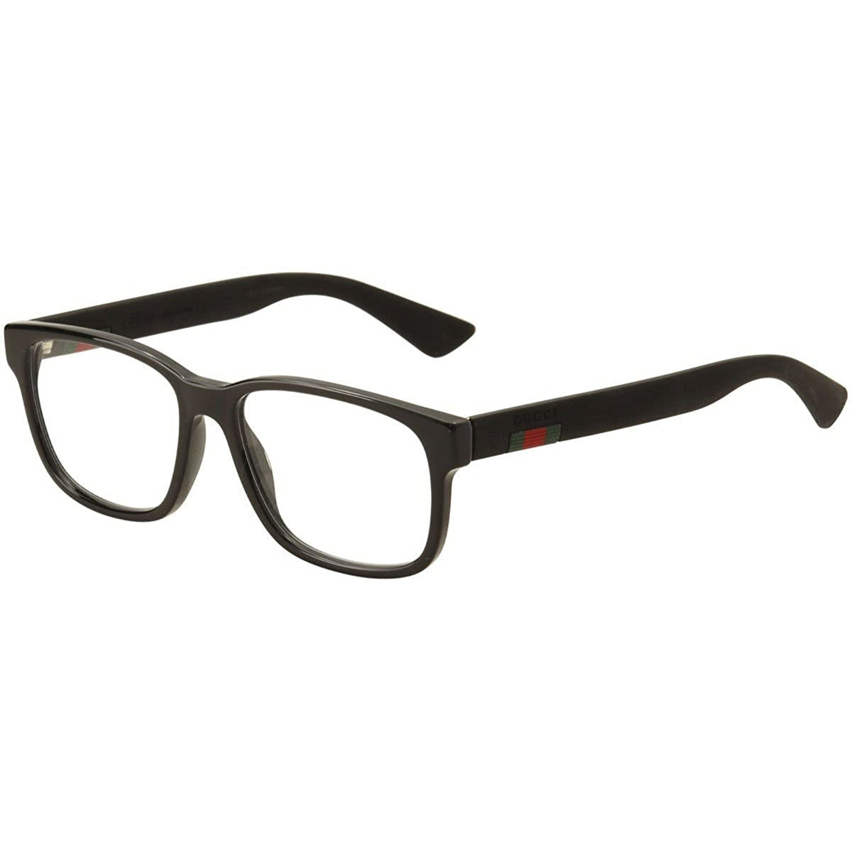 Gucci Men's Sunglasses Spring Summer 2017 Black Transparent Demo Lens Demo Lens  GG0011O 005