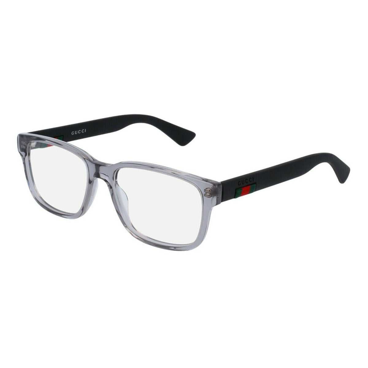 Gucci Men's Sunglasses Spring Summer 2017 Grey Transparent Demo Lens Demo Lens  GG0011O 007