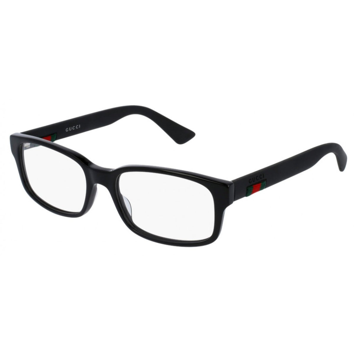Gucci Men's Sunglasses Spring Summer 2017 Black Transparent Demo Lens Demo Lens  GG0012O 001