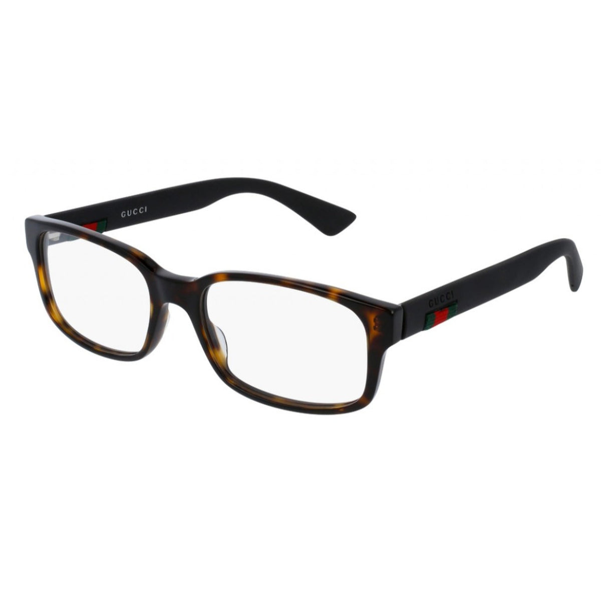 Gucci Men's Sunglasses Spring Summer 2017 Havana Transparent Demo Lens Demo Lens  GG0012O 002
