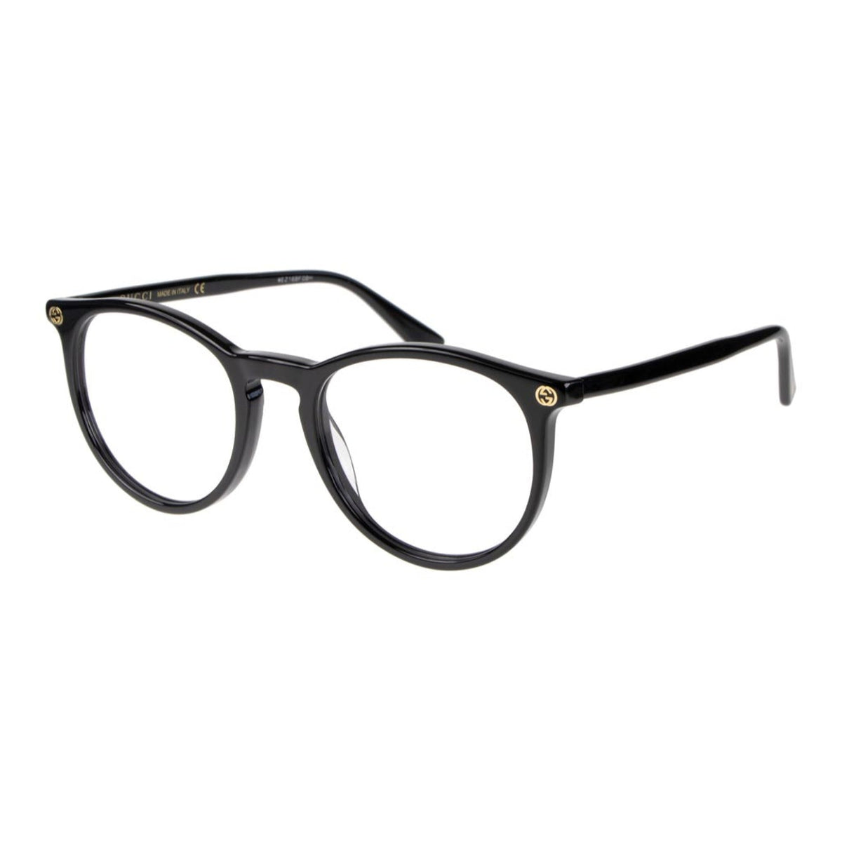 Gucci Women's Sunglasses Spring Summer 2017 Black Transparent Demo Lens Demo Lens  GG0027O 001