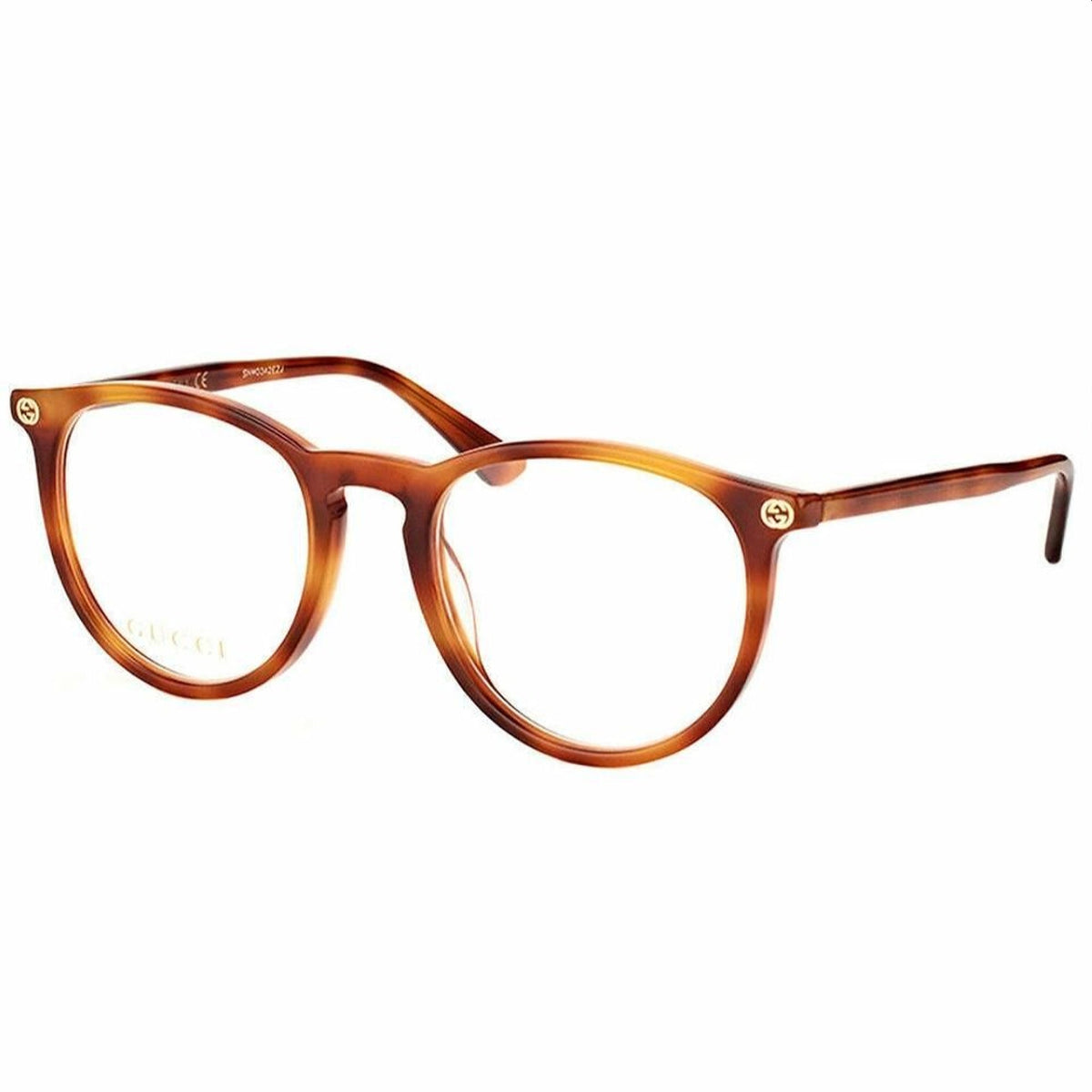 Gucci Women's Sunglasses Spring Summer 2017 Havana Transparent Demo Lens Demo Lens  GG0027O 003