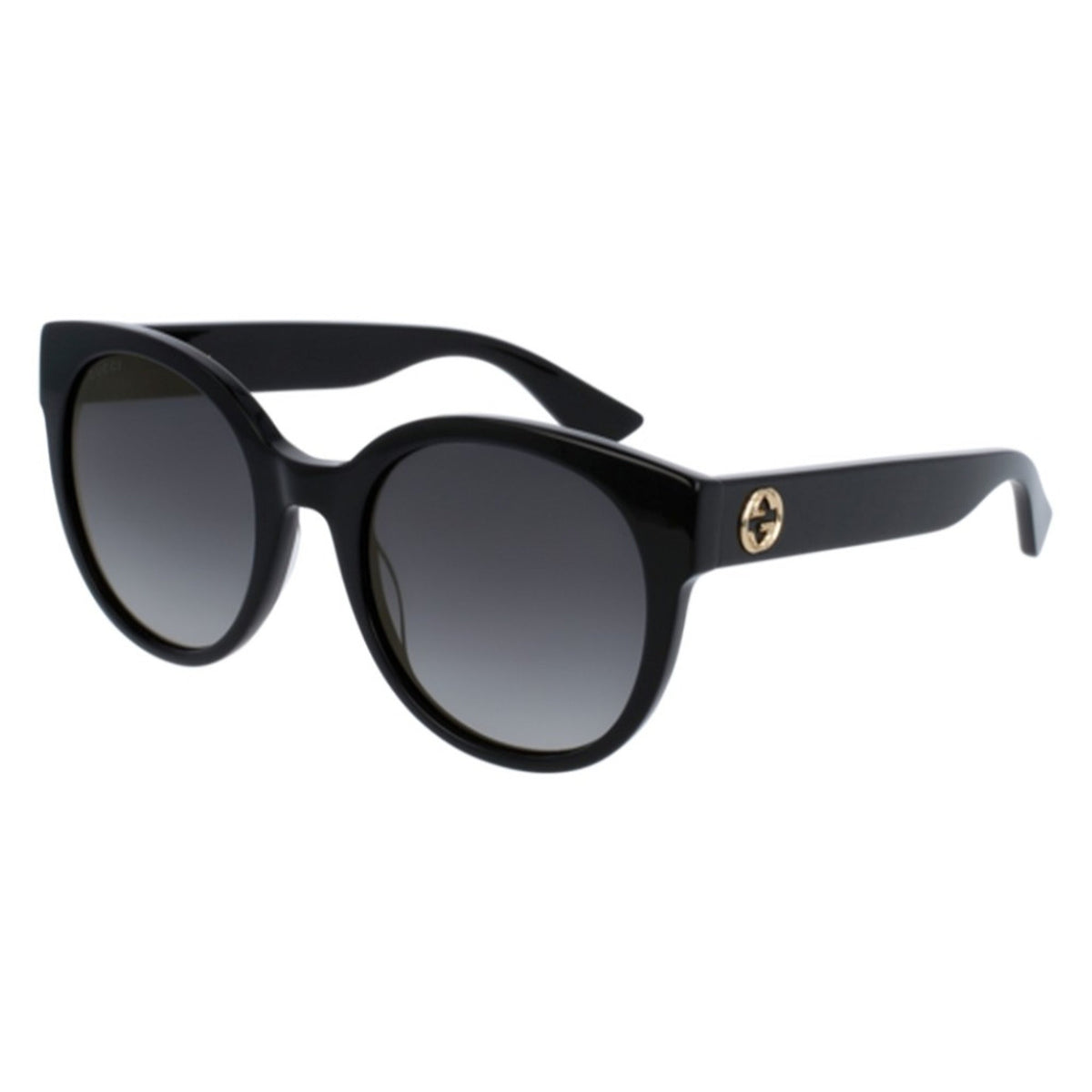 Gucci Women&#39;s Sunglasses Spring Summer 2022 Black Grey Nylon Nylon Gradient GG0035SN 001