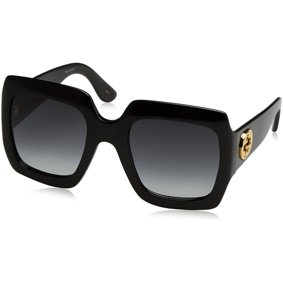 Gucci Women's Sunglasses Spring Summer 2017 Black Grey NYLON NYLON Gradient GG0053S 001