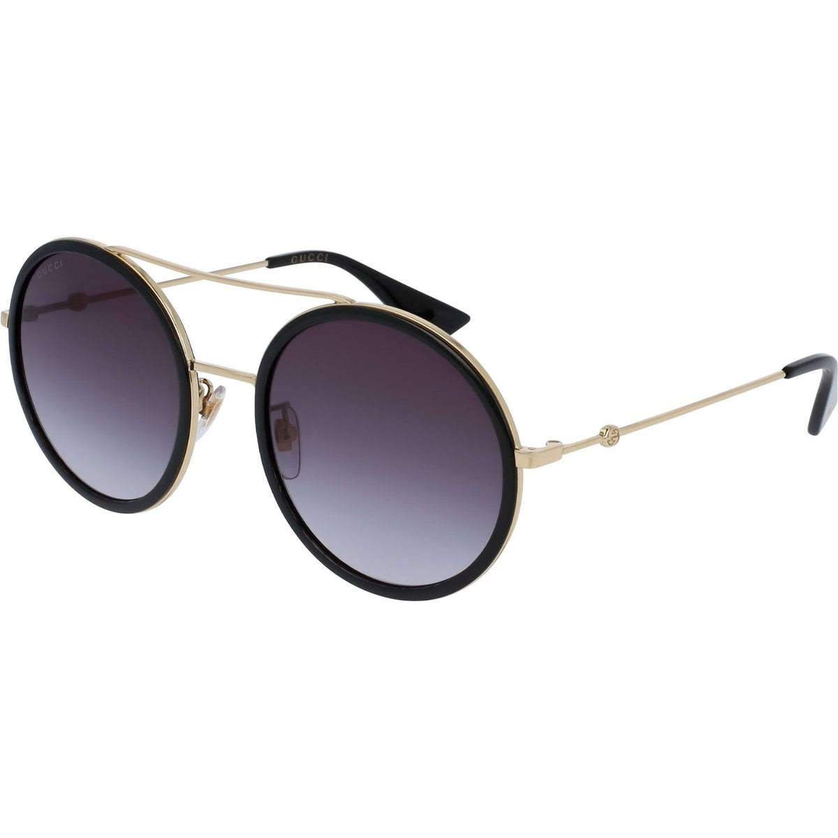 Gucci Women's Sunglasses Spring Summer 2017 Gold Grey CR 39 CR 39 Gradient GG0061S 001