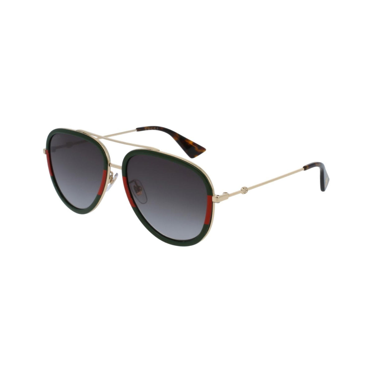 Gucci Women's Sunglasses Spring Summer 2017 Gold Green CR 39 CR 39 Gradient GG0062S 003