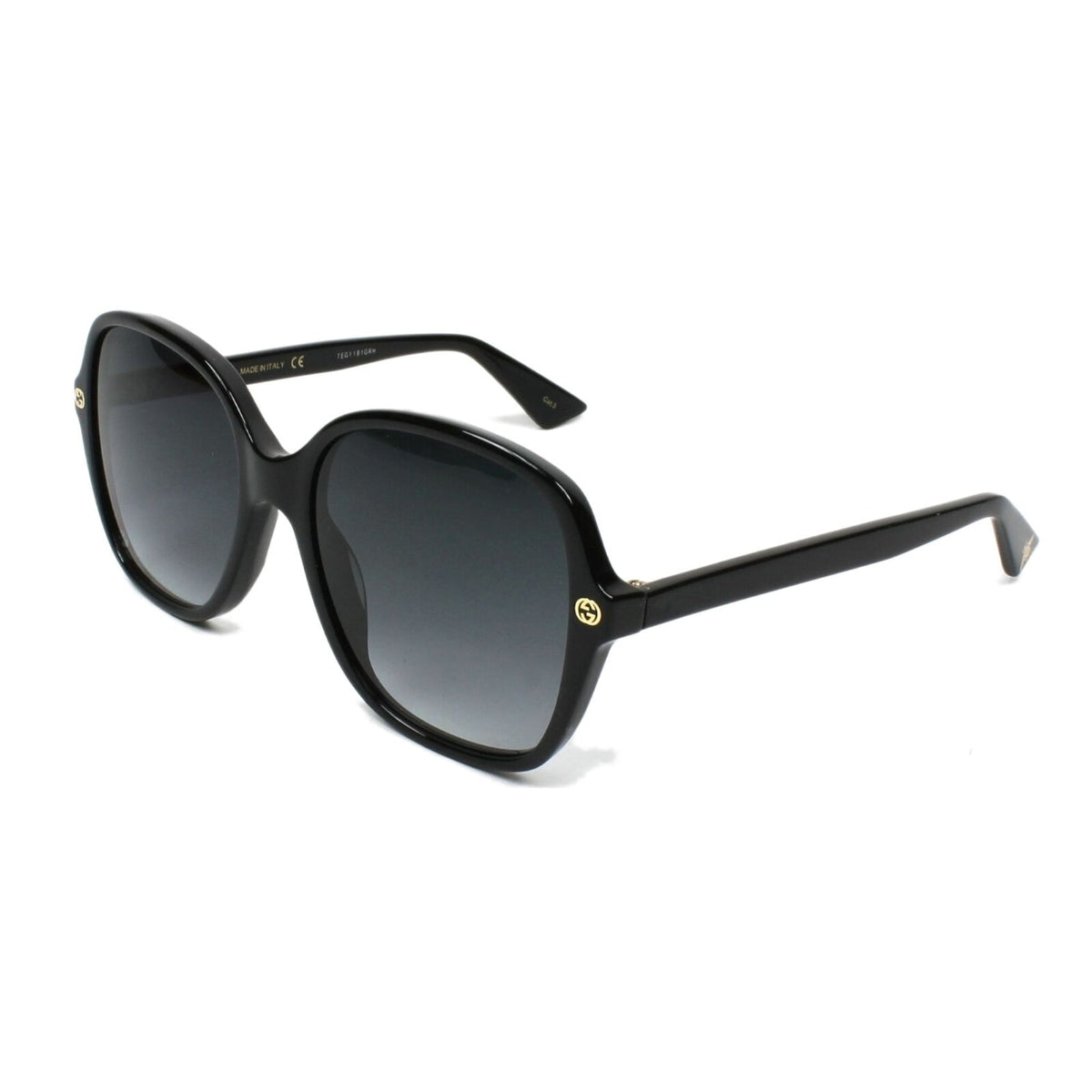 Gucci Women's Sunglasses Spring Summer 2017 Black Grey Nylon Nylon Gradient GG0092S 001