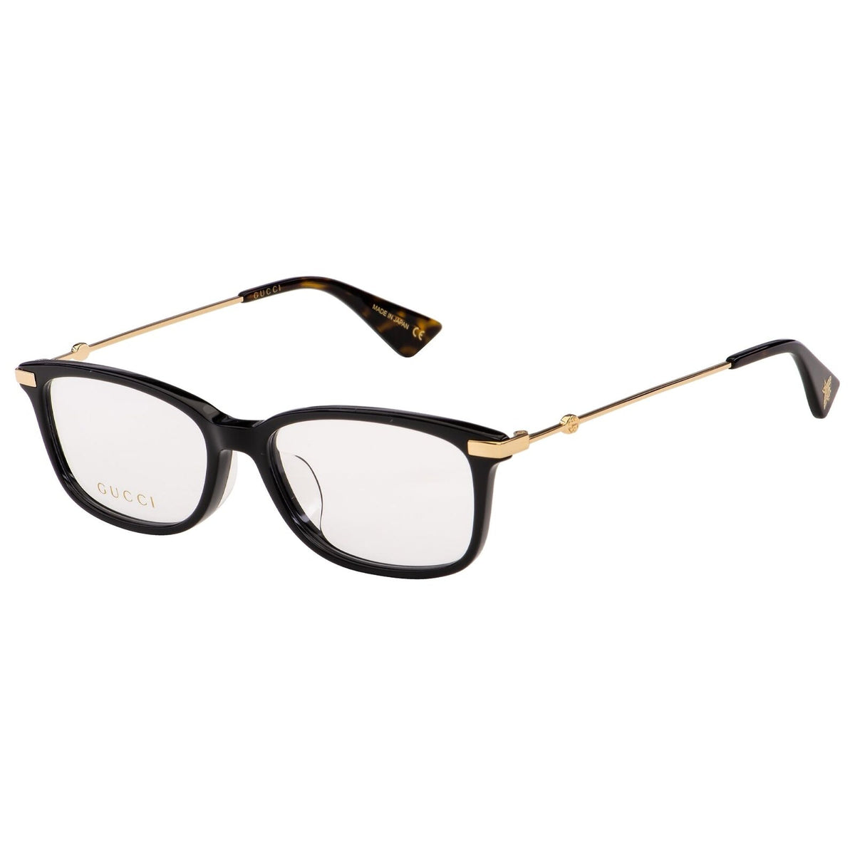 Gucci Women's Sunglasses Spring Summer 2017 Black Transparent Demo Lens Demo Lens  GG0112OA 001
