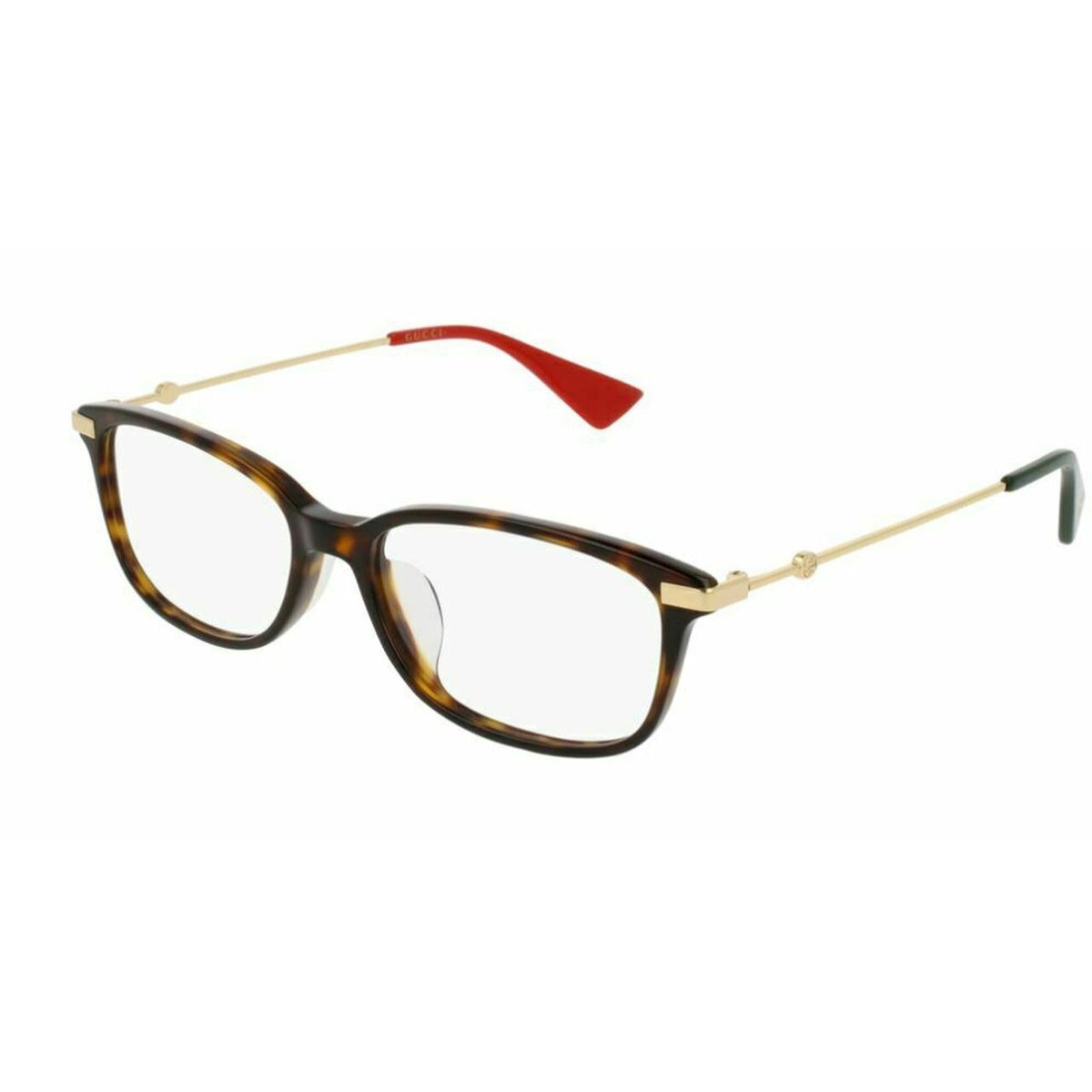 Gucci Women's Sunglasses Spring Summer 2017 Havana Transparent Demo Lens Demo Lens  GG0112OA 002