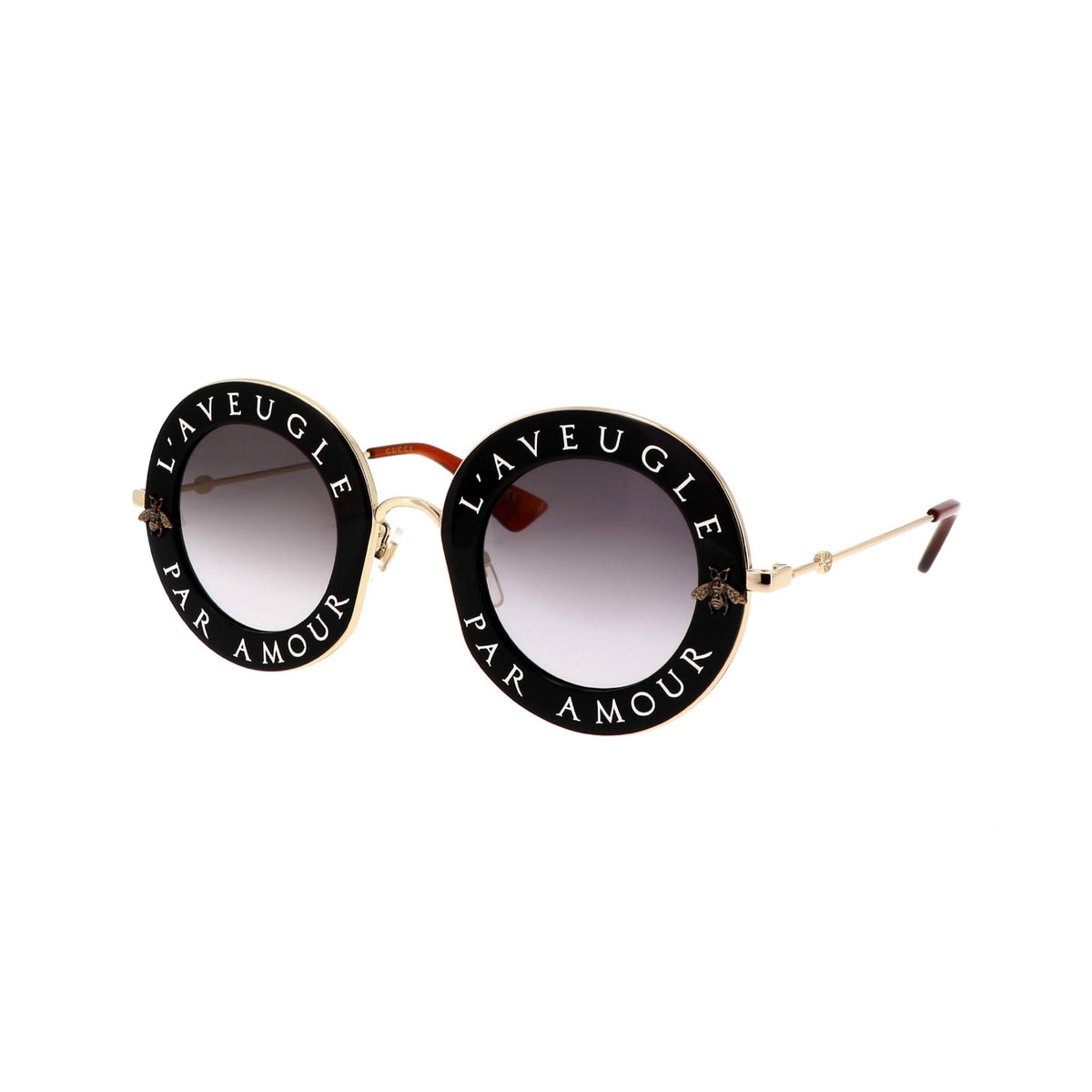 Gucci Women's Sunglasses Spring Summer 2017 Black Grey Nylon Nylon Gradient GG0113S 001