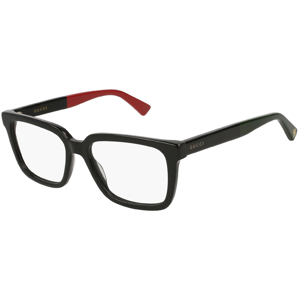 Gucci Unisex Sunglasses Spring Summer 2022 Black Transparent Demo Lens Demo Lens  GG0160ON 003