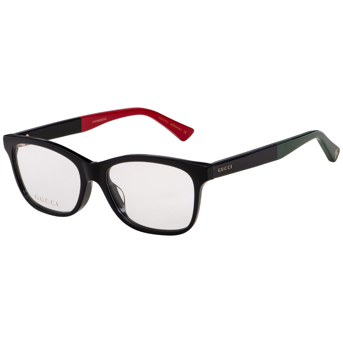 Gucci Unisex Sunglasses Spring Summer 2017 Black Transparent Demo Lens Demo Lens  GG0162OA 003