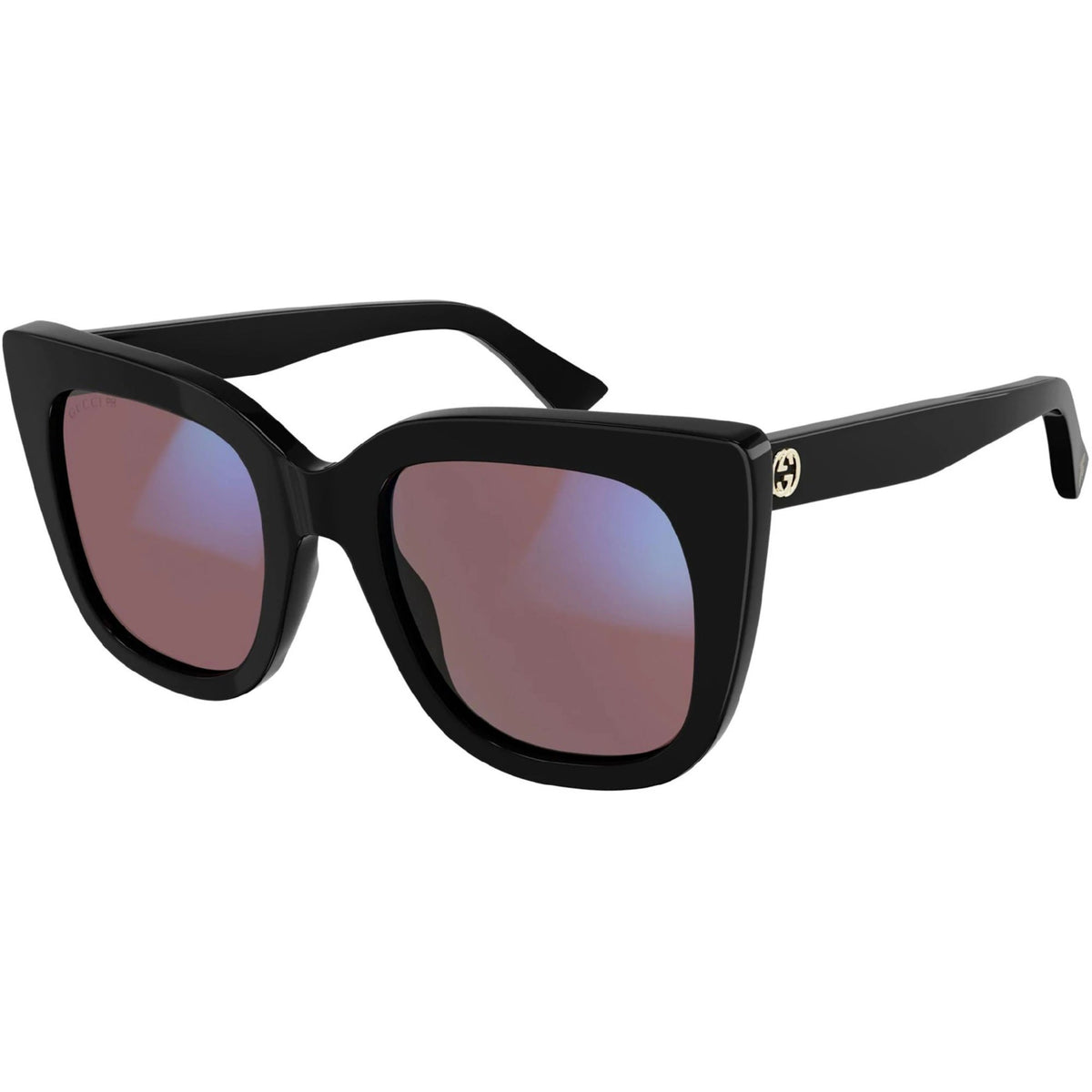Gucci Women's Sunglasses Spring Summer 2021 Black Pink NXT Lens NXT Lens Photocromatic GG0163S 009