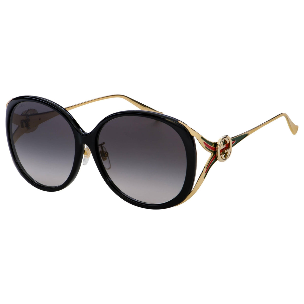 Gucci Women's Sunglasses Fall Winter 2017 Black Grey Nylon Nylon Gradient GG0226SK 001