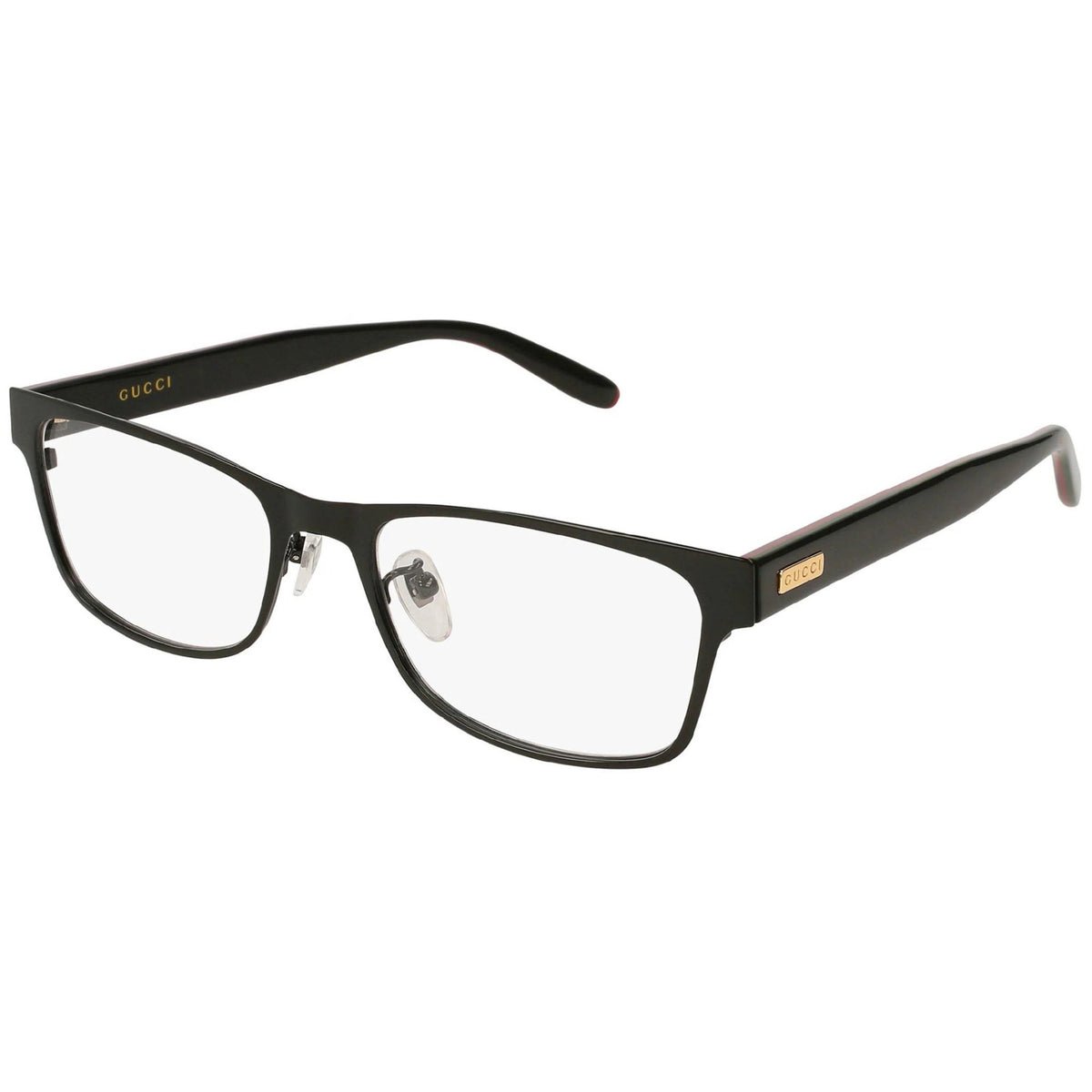 Gucci Unisex Sunglasses Spring Summer 2018 Black Transparent Demo Lens Demo Lens  GG0274OJ 001