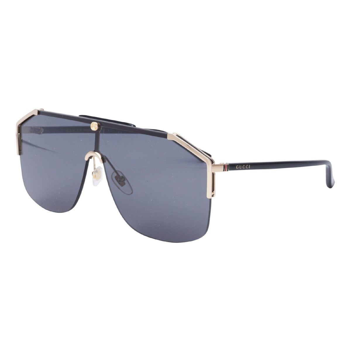 Gucci Men's Sunglasses Spring Summer 2018 Gold Grey Nylon Nylon GG0291S 001