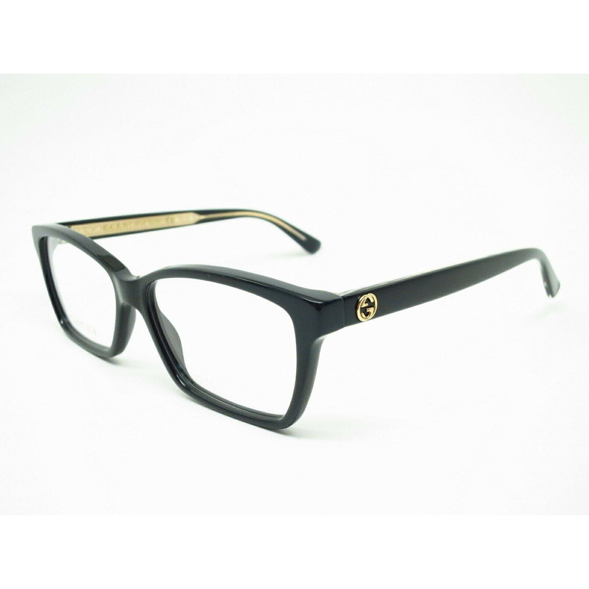 Gucci Women's Sunglasses Fall Winter 2017 Black Transparent Demo Lens Demo Lens  GG0312O 001
