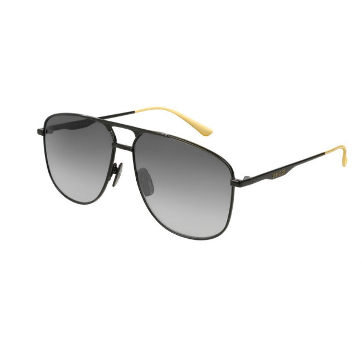 Gucci Men's Sunglasses Spring Summer 2018 Black Grey Nylon Nylon Gradient GG0336S 002