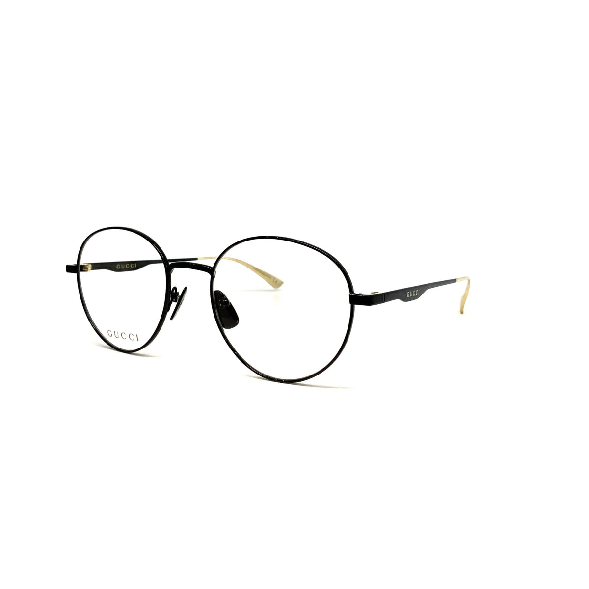 Gucci Men's Sunglasses Spring Summer 2019 Black Transparent Demo Lens Demo Lens  GG0337O 009