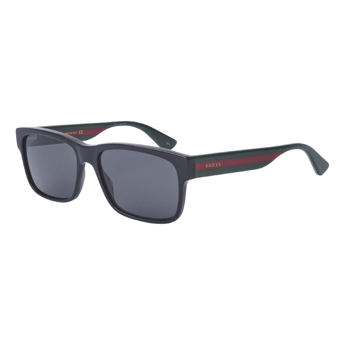 Gucci Men&#39;s Sunglasses Spring Summer 2018 Black Grey Nylon Nylon GG0340S 006