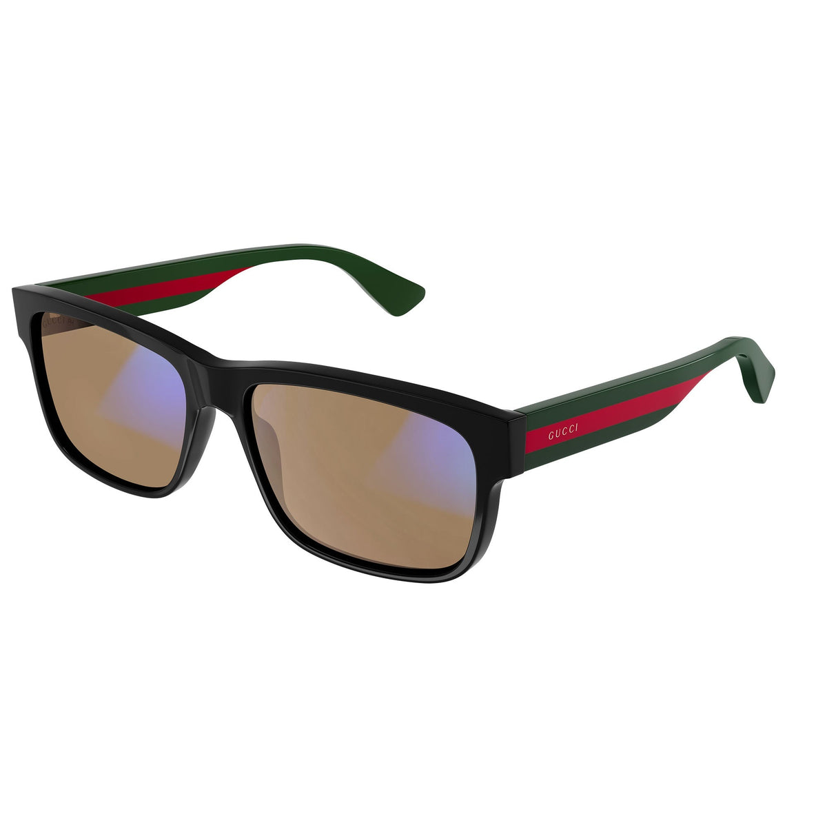 Gucci Men's Sunglasses Spring Summer 2021 Black Yellow NXT Lens NXT Lens Photocromatic GG0340S 011