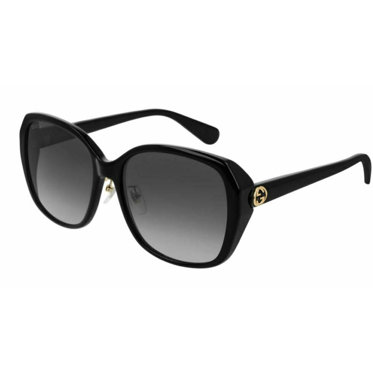 Gucci Women's Sunglasses Fall Winter 2018 Black Grey Nylon Nylon Gradient GG0371SK 001