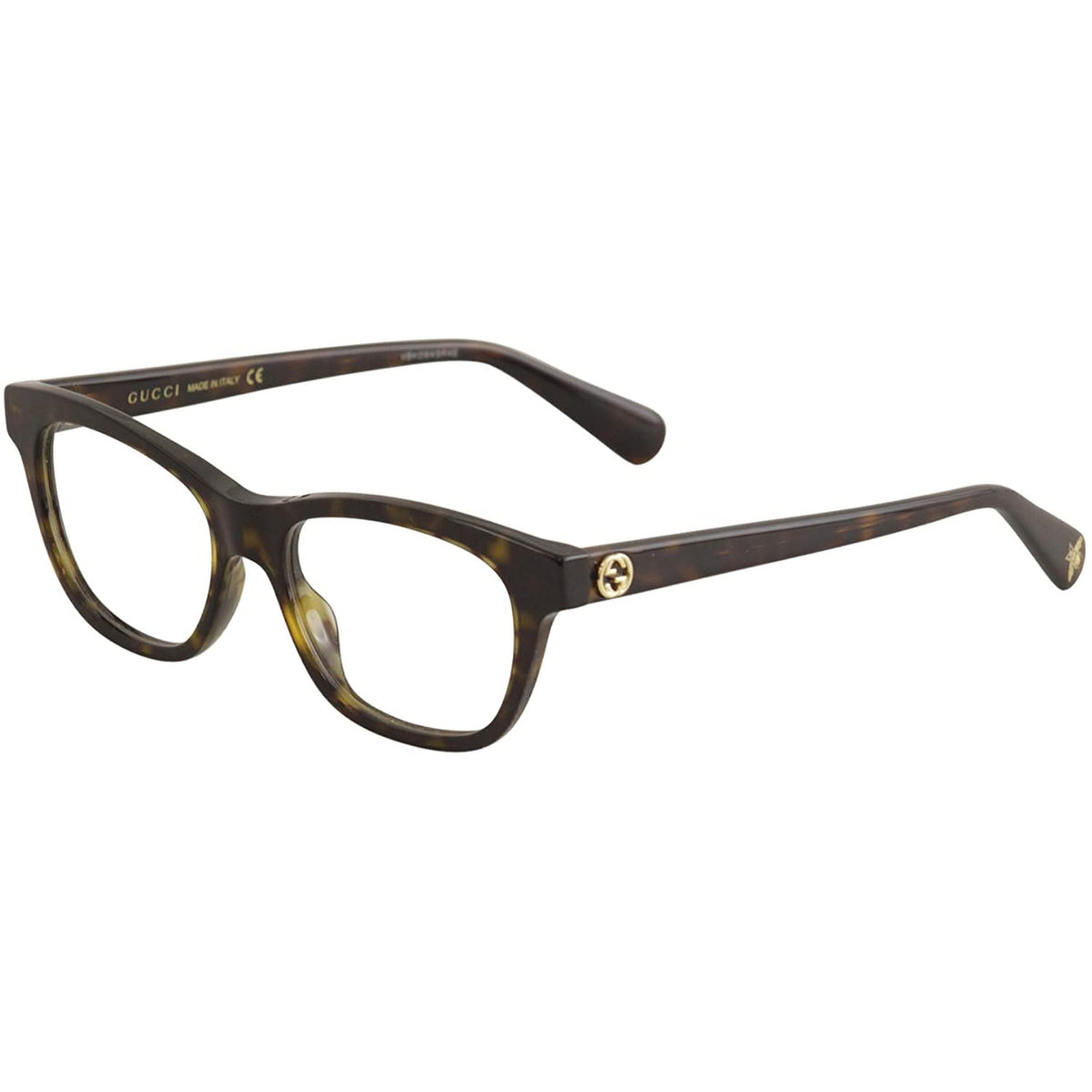 Gucci Women's Sunglasses Fall Winter 2018 Havana Transparent Demo Lens Demo Lens  GG0372O 002