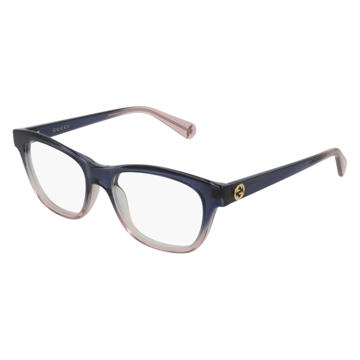 Gucci Women's Sunglasses Fall Winter 2018 Blue Transparent Demo Lens Demo Lens  GG0372O 004