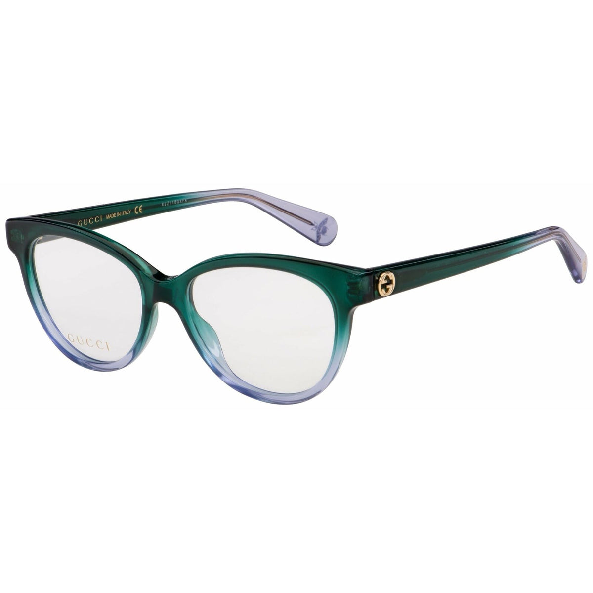 Gucci Women's Sunglasses Fall Winter 2018 Green Transparent Demo Lens Demo Lens  GG0373O 004