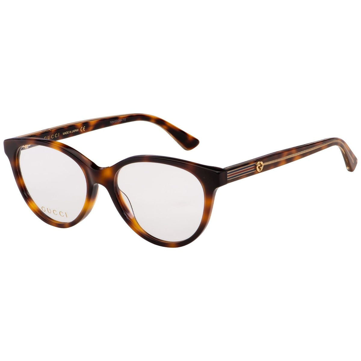 Gucci Women's Sunglasses Fall Winter 2018 Havana Transparent Demo Lens Demo Lens  GG0379O 003