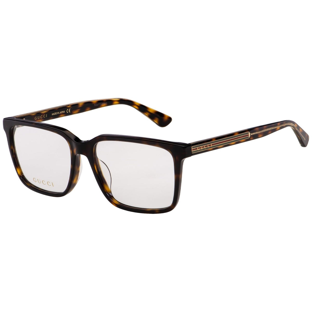 Gucci Men's Sunglasses Fall Winter 2018 Havana Transparent Demo Lens Demo Lens  GG0385OA 002