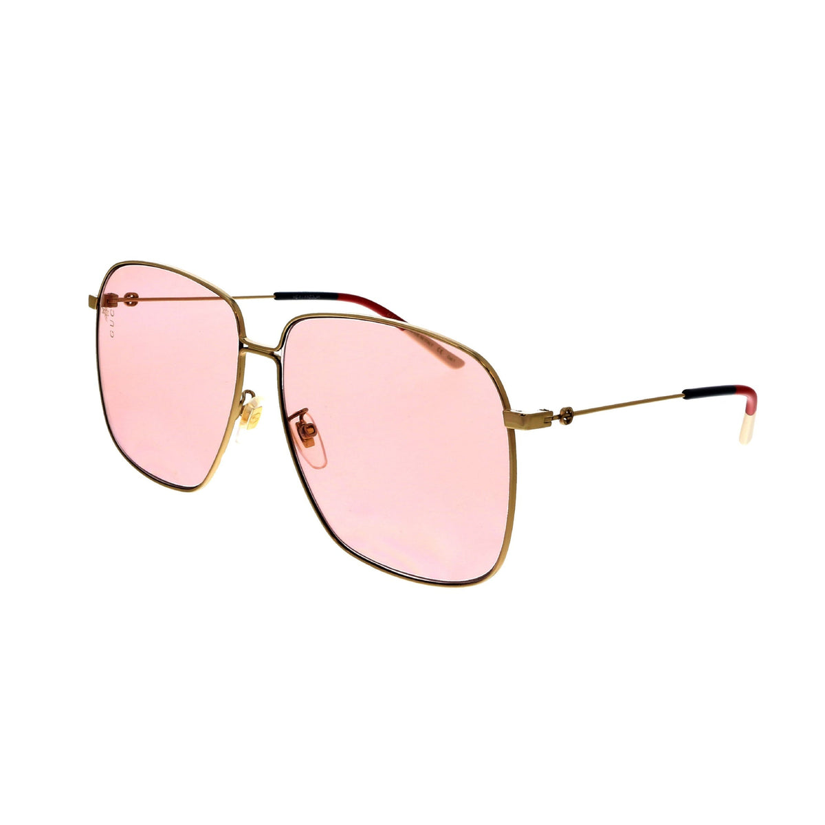 Gucci Women's Sunglasses Fall Winter 2018 Gold Pink Nylon Nylon GG0394S 004