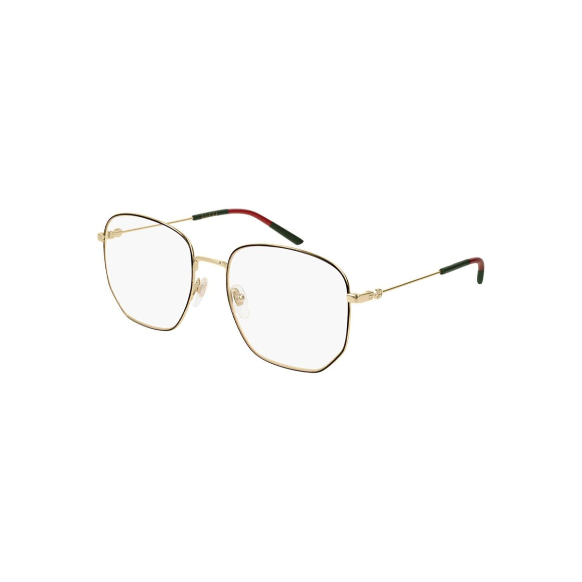 Gucci Women's Sunglasses Fall Winter 2018 Gold Transparent Demo Lens Demo Lens  GG0396O 001