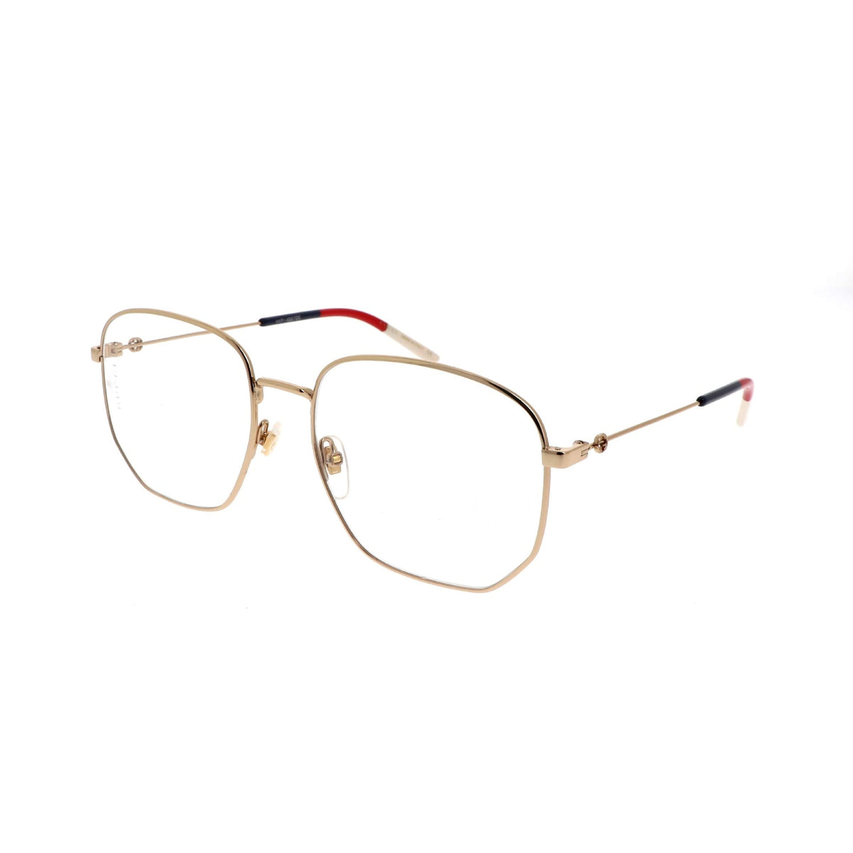 Gucci Women's Sunglasses Fall Winter 2018 Gold Transparent Demo Lens Demo Lens  GG0396O 002