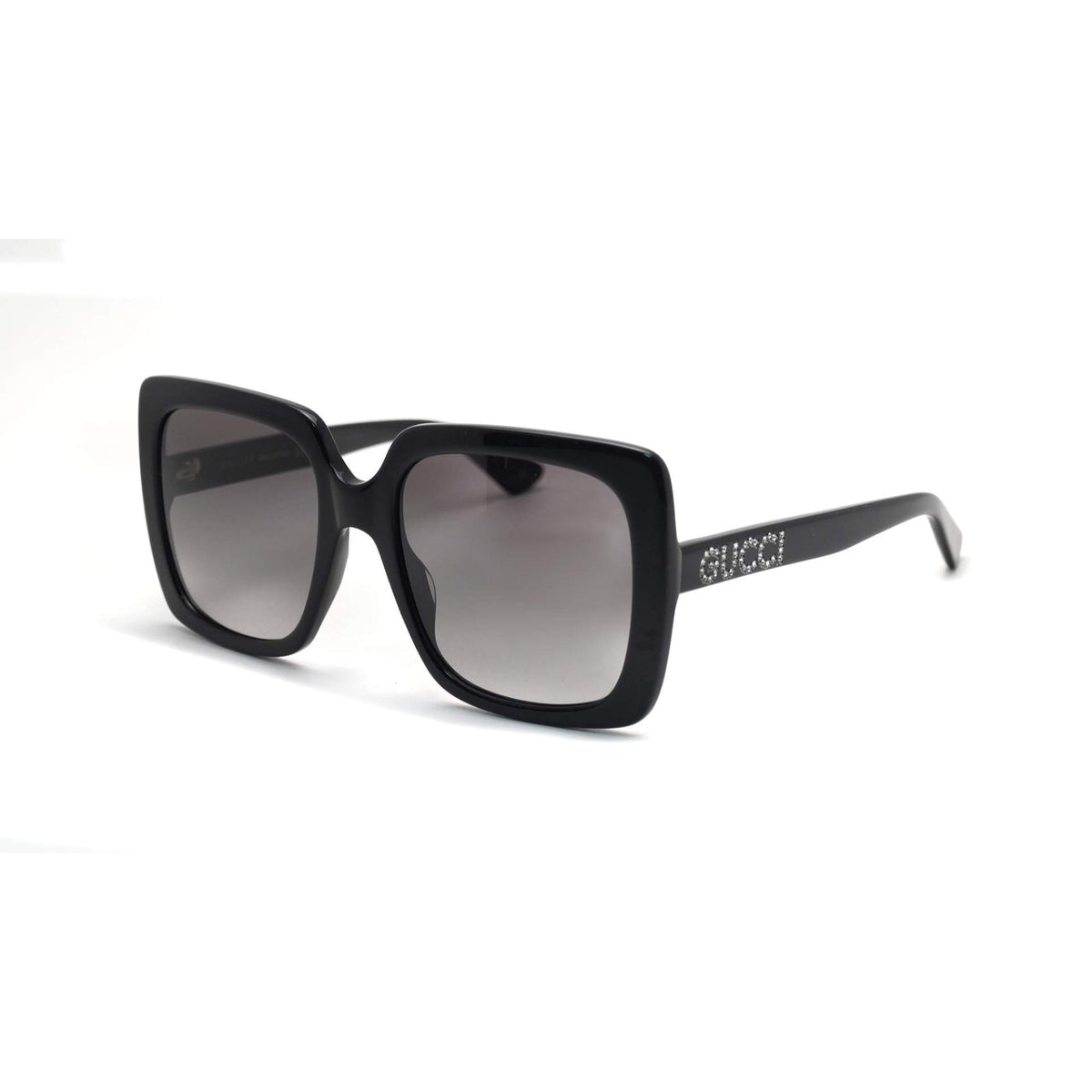 Gucci Women's Sunglasses Fall Winter 2018 Black Grey Nylon Nylon Gradient GG0418S 001