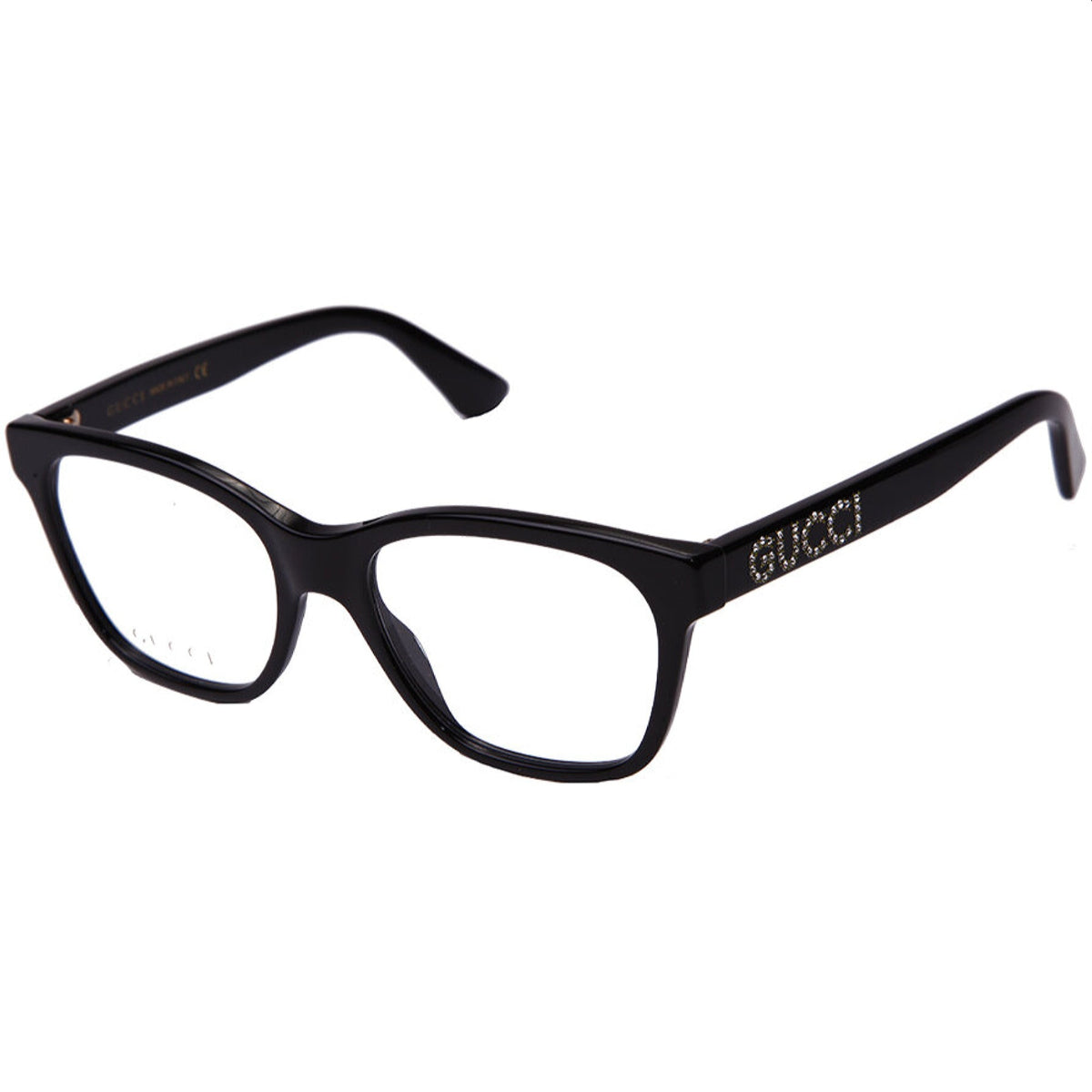 Gucci Women's Sunglasses Fall Winter 2018 Black Transparent Demo Lens Demo Lens  GG0420O 001